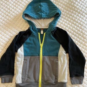 Tea color block hoodie, 4